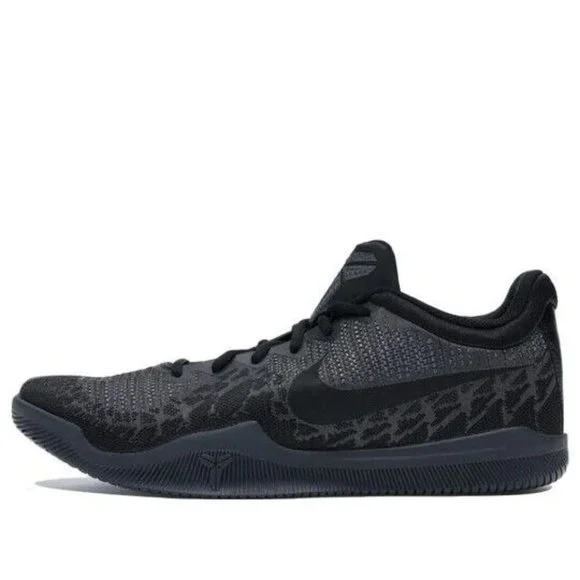 Nike Mamba Rage Triple Black Kobe Men's Sneakers Shoes Size 12.5 908972-002 - Picture 3 of 7